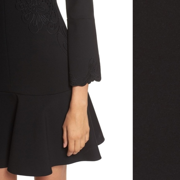 Kobi Halperin Designer Dress NWT M BLK - Picture 2 of 8